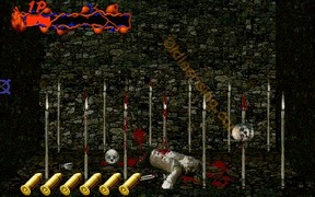 une photo d'Ã©cran de Zombie Raid sur Arcade